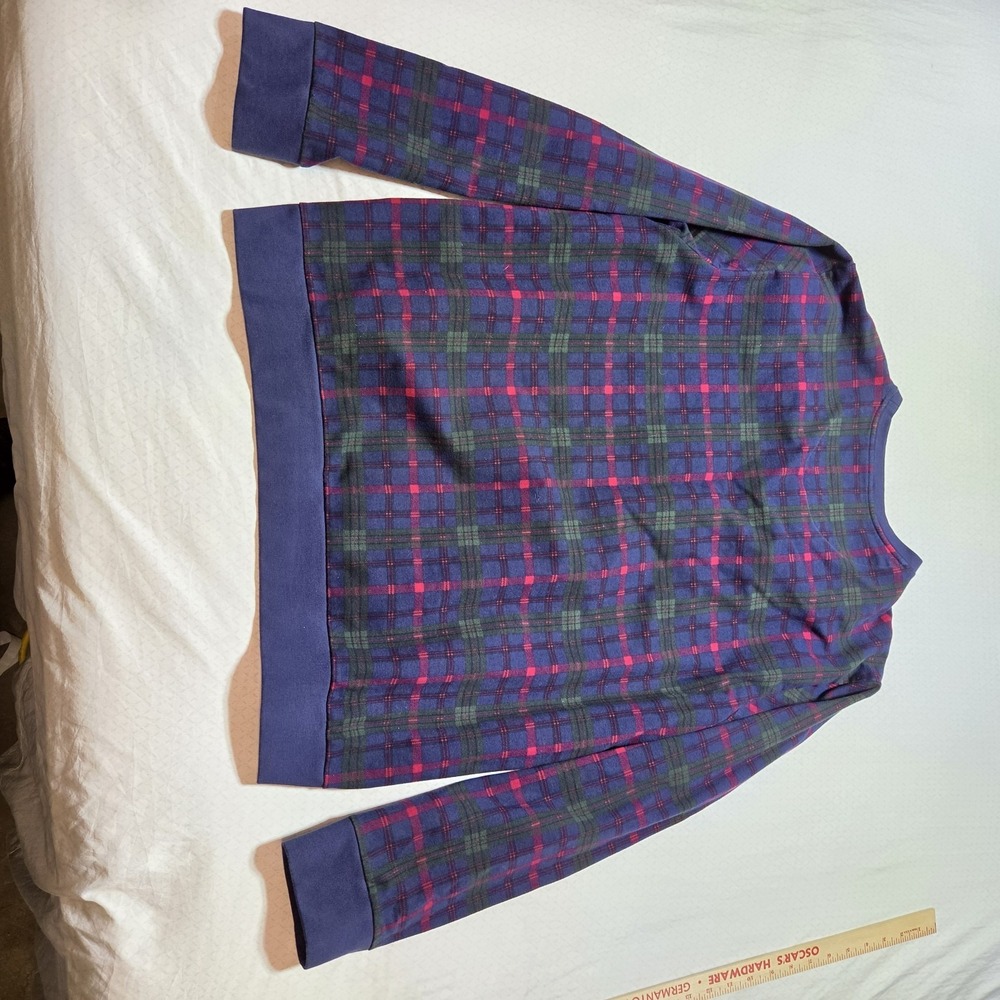 Untuckit Men's 2X Large Sweater Alford Plaid Festive Long Sleeve Pullover - Picture 5 of 7